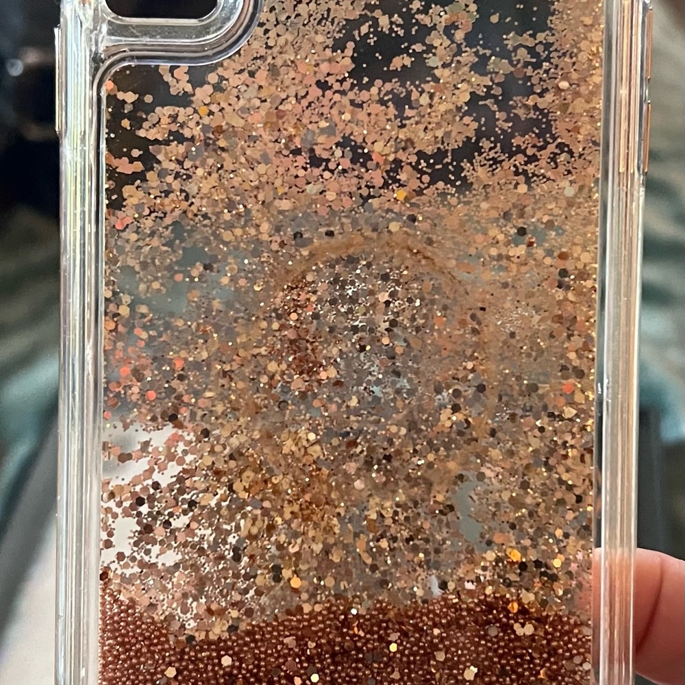 Used Casemate glitter fall case. iPhone SXMAX